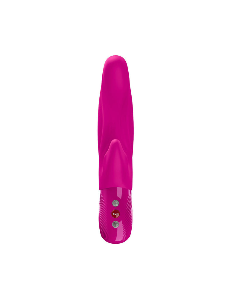 Fun Factory Lady Bi Rabbit Vibrator Magenta with ergonomic design for dual stimulation.