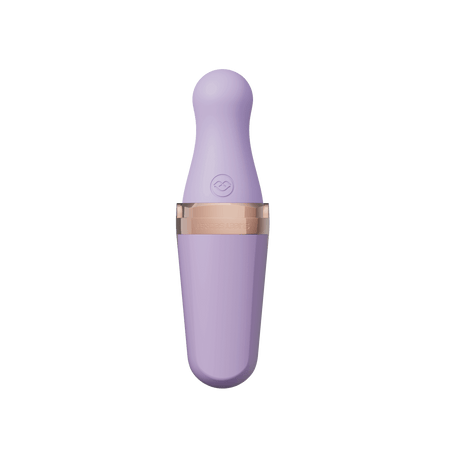 Sweet Secret Dual Massager Purple, sleek dual stimulation device for pleasure and relaxation.