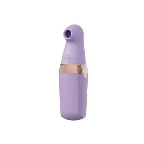 Sweet Secret Dual Massager Purple for double stimulation and satisfaction, featuring clitoral suction and wand vibration.