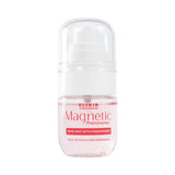 Elixir Magnetic Rose Mist With Pheromones 1 Oz bottle with floral design and pump for refreshing hair and skin.