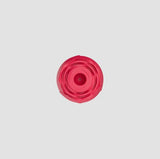 Sweet Dreams Rose True Suction Clitoral Stimulator top view of the rose-shaped design in vibrant red color.