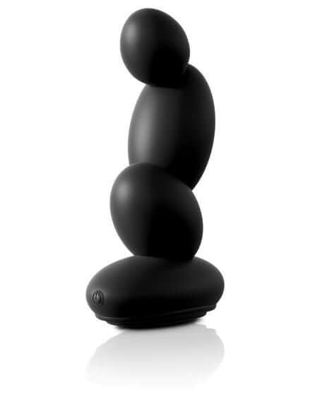 Sir Richard's Control Dual Motor P Spot Massager in black, designed for prostate and perineum stimulation.