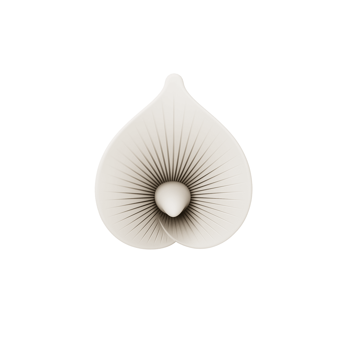ZALO Calla Dual-Head Vibrating Wand in Blossom Pink, designed like a Calla Lily, for discreet personal massage.