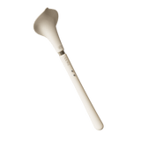 ZALO Calla Dual-Head Vibrating Wand in ivory white, designed for discreet and powerful personal massage.