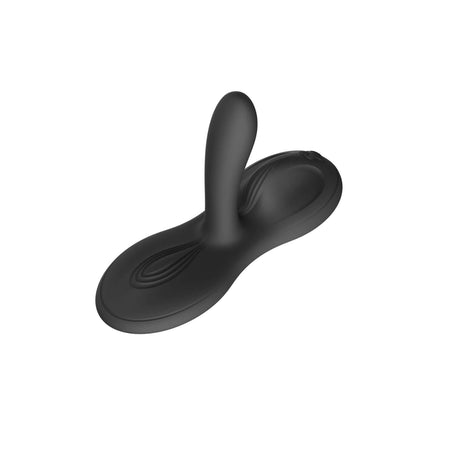 ZALO Flora Smart Vibrating Pad in Obsidian Black, designed for multi-area stimulation with eight powerful motors.